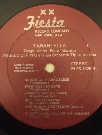 Angelo Di Pippo - Tarantella