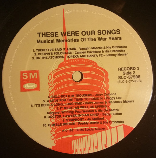 Various - These Were Our Songs Musical Memories of the War Years