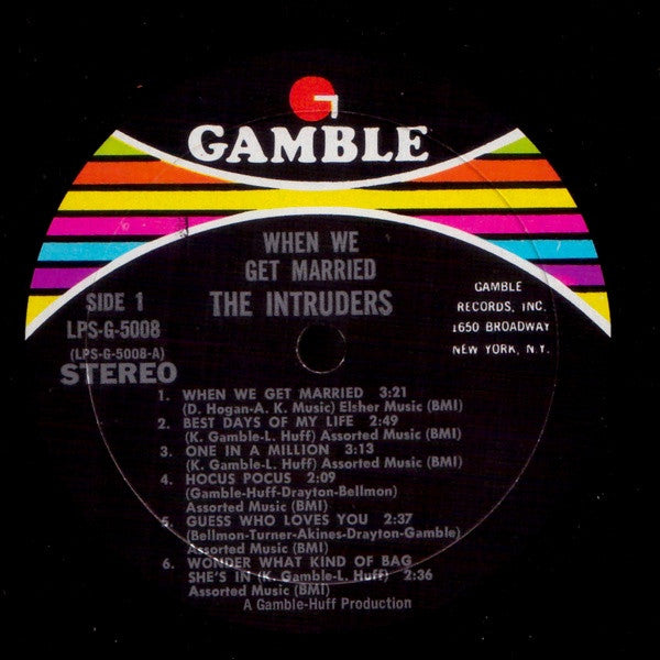 The Intruders - When We Get Married