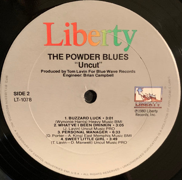 Powder Blues - Uncut