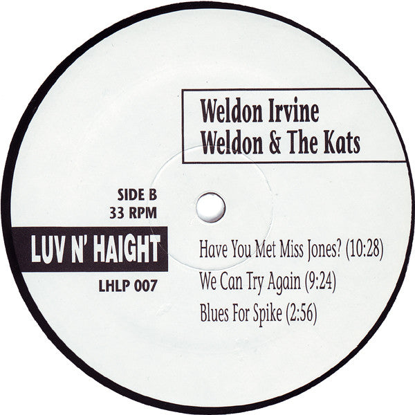 Weldon Irvine - Weldon & The Kats
