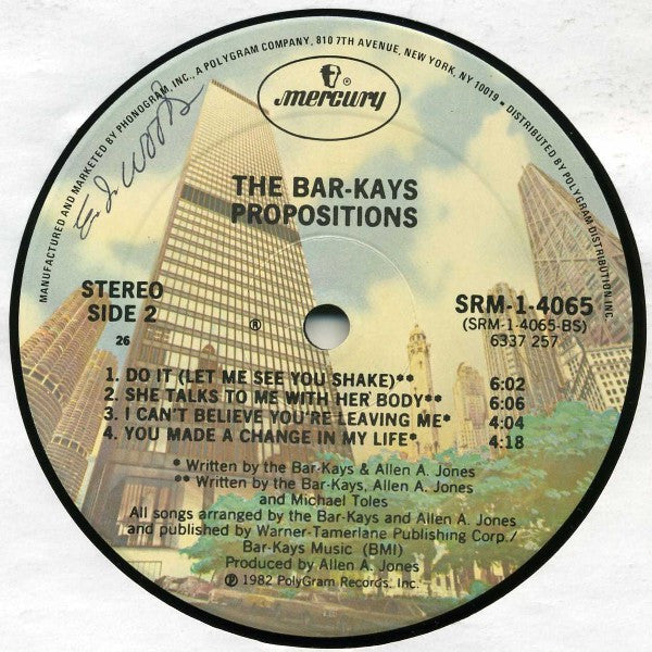 Bar-Kays - Propositions