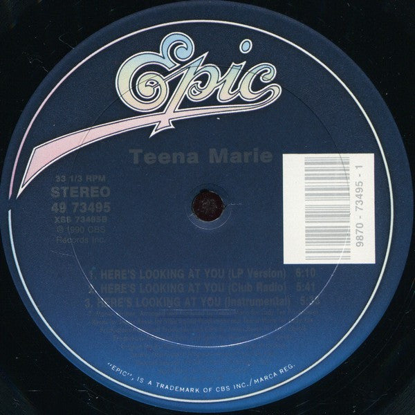 Teena Marie - Here's Looking At You