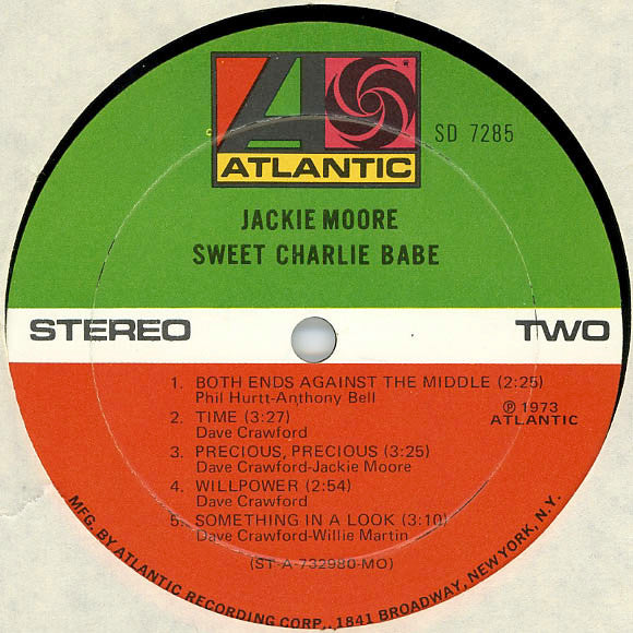 Jackie Moore - Sweet Charlie Babe