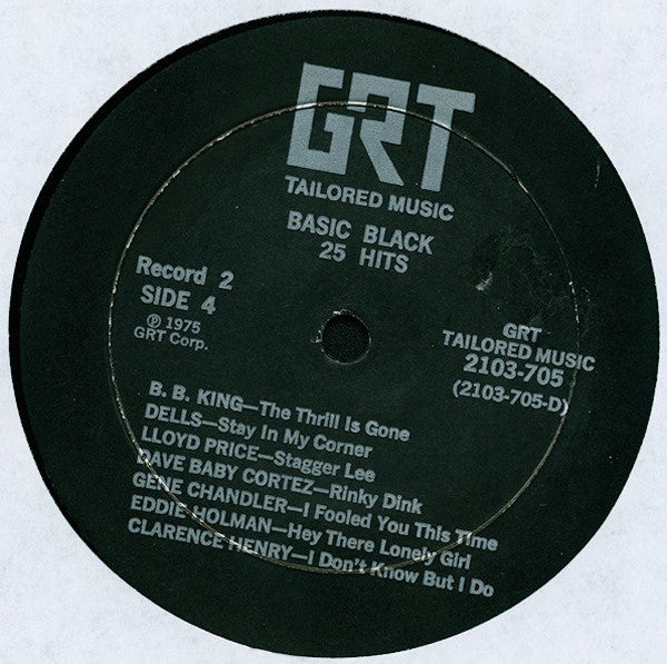 Various - Basic Black 25 Hits