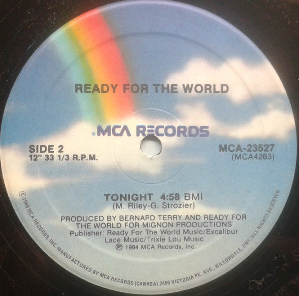 Ready For The World - Tonight