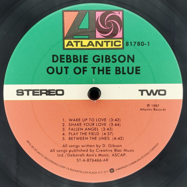 Debbie Gibson - Out Of The Blue