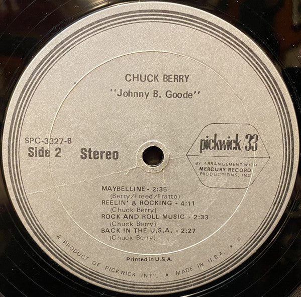 Chuck Berry - Johnny B. Goode