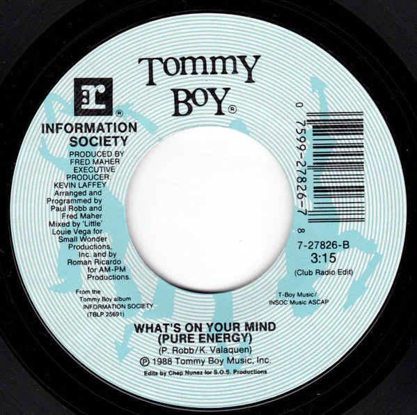 Information Society - What's On Your Mind (Pure Energy)
