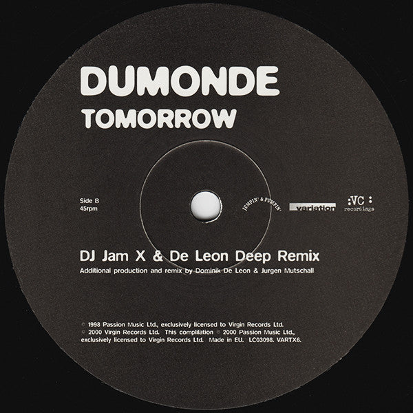 JamX & De Leon - Tomorrow (Moogwai & DJ Jam X & De Leon Remixes)