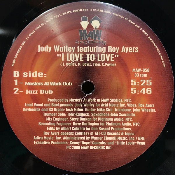 Jody Watley - I Love To Love