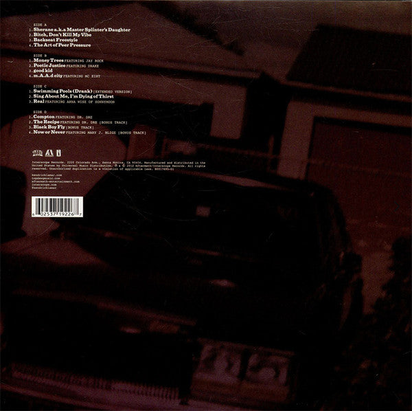 Kendrick Lamar - Good Kid, M.A.A.D City