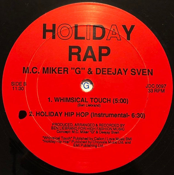 MC Miker G. & DJ Sven - Holiday Rap