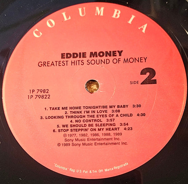 Eddie Money - Greatest Hits Sound Of Money