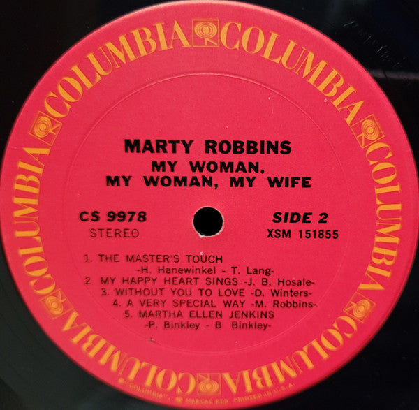Marty Robbins - My Woman, My Woman, My Wife