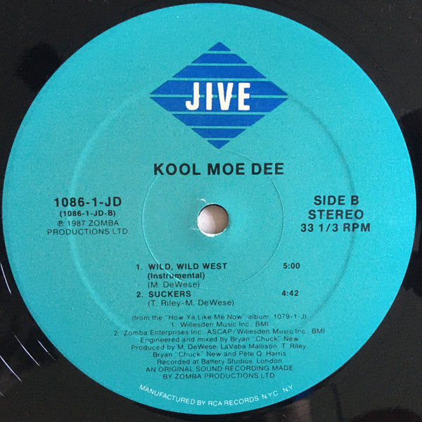 Kool Moe Dee - Wild, Wild West