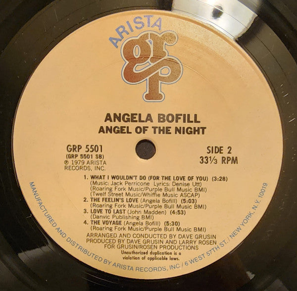 Angela Bofill - Angel Of The Night