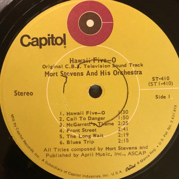 Mort Stevens And His Orchestra - Original Hawaii Five-O TV Sound Track