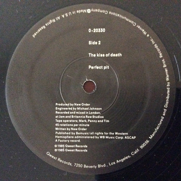 New Order - The Perfect Kiss