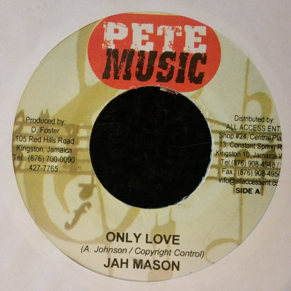 Jah Mason - Only Love