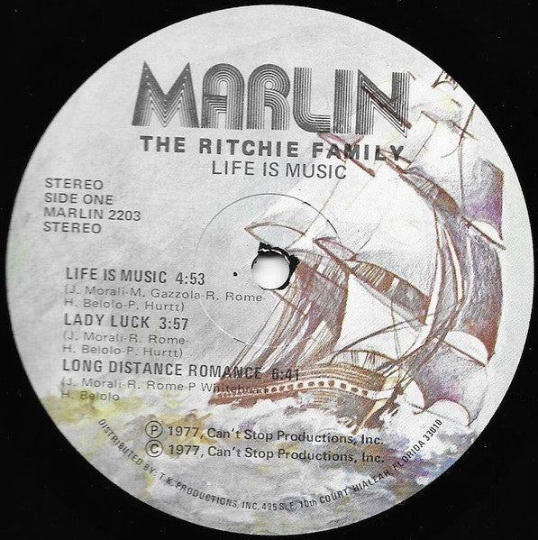 The Ritchie Family - Life Is Music
