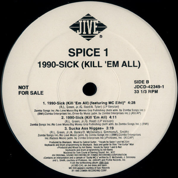Spice 1 - 1990-Sick (Kill 'Em All)