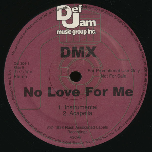 DMX - No Love For Me