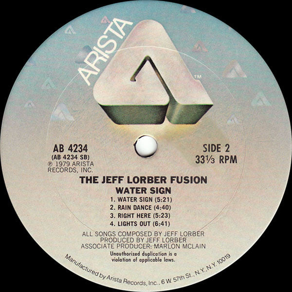The Jeff Lorber Fusion - Water Sign