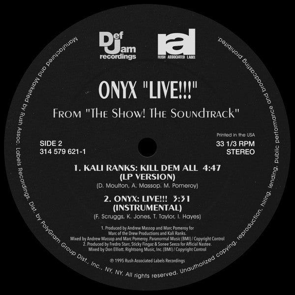 Onyx - Live!!!