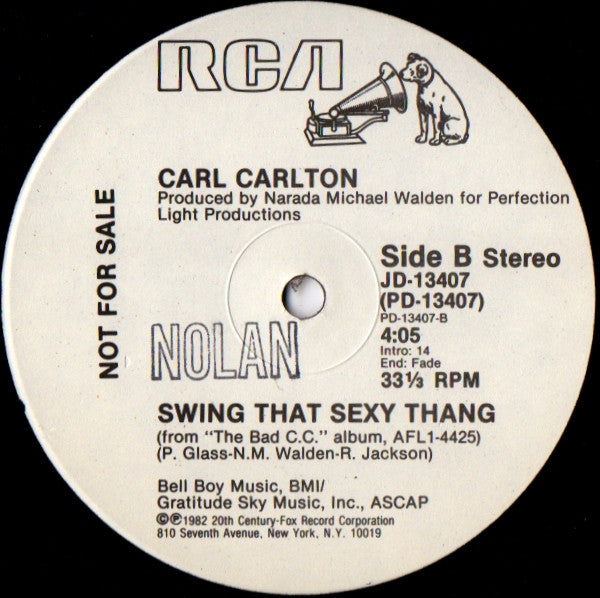Carl Carlton - Swing That Sexy Thang