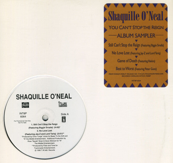 Shaquille O'Neal - You Can't Stop The Reign (Album Sampler)
