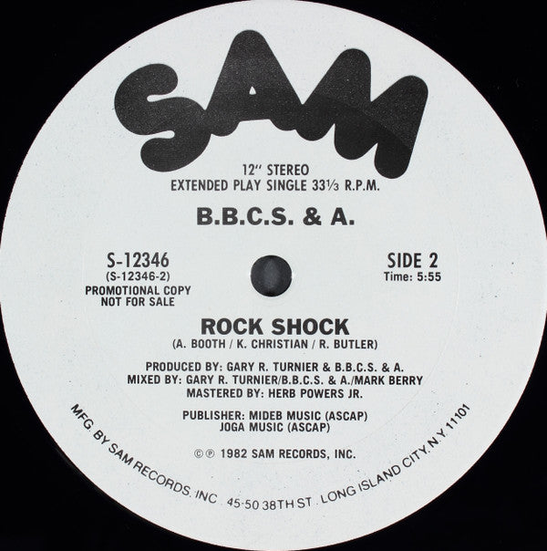 B.B.C.S. & A. - Rock Shock
