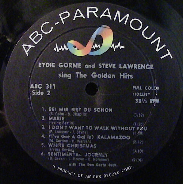 Steve & Eydie - Eydie And Steve Sing The Golden Hits