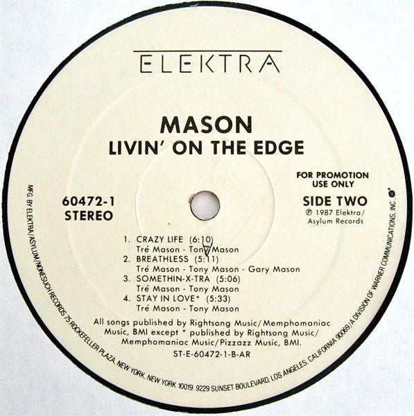 Mason (3) - Livin' On The Edge