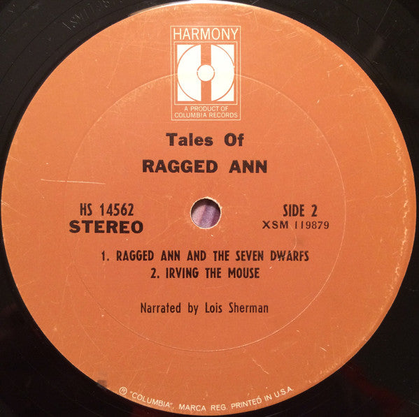 Lois Sherman - Tales Of Ragged Ann