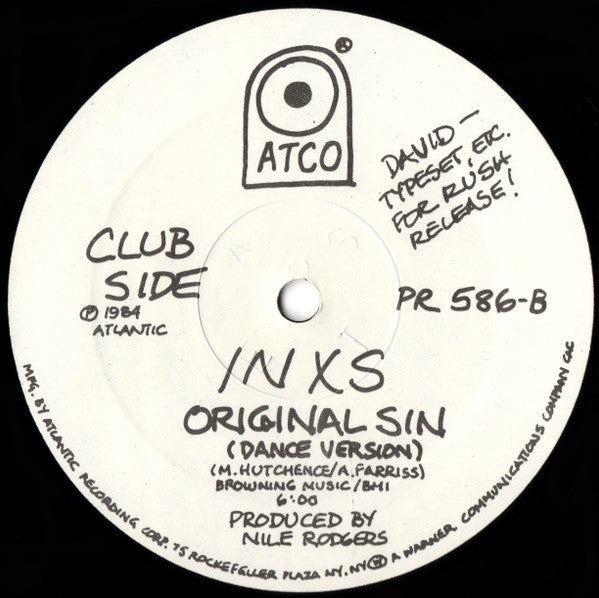 INXS - Original Sin