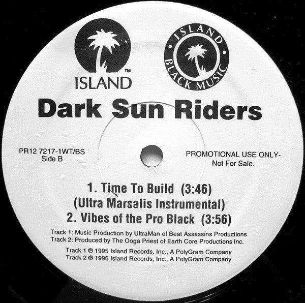 Dark Sun Riders - Time To Build