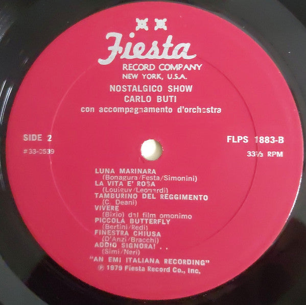 Carlo Buti - Nostalgico Show
