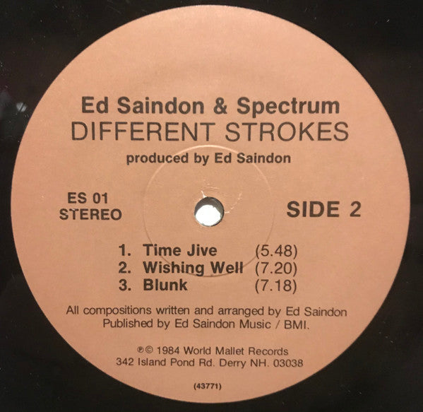 Ed Saindon - Different Strokes