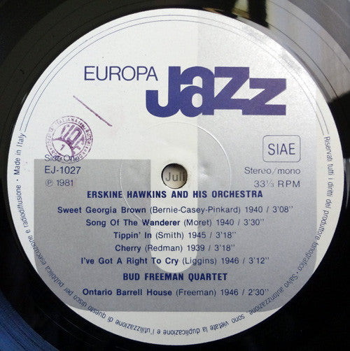Erskine Hawkins - Europa Jazz