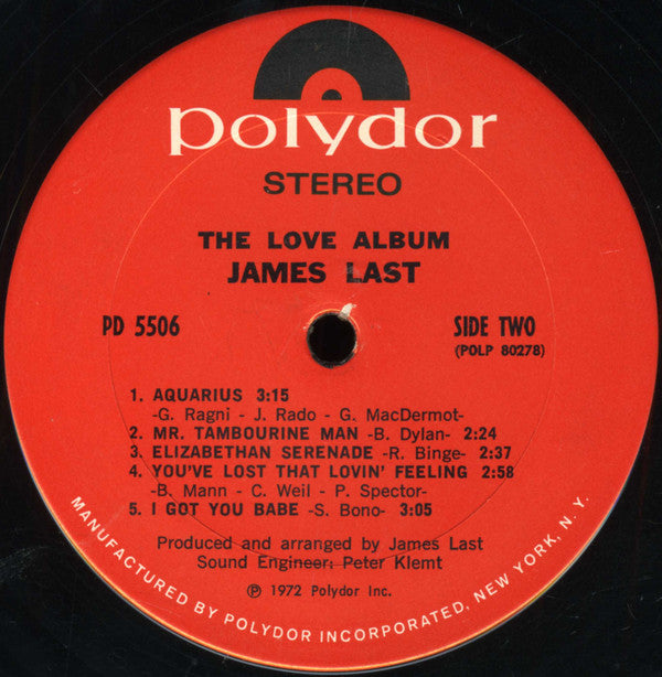 James Last - The Love Album