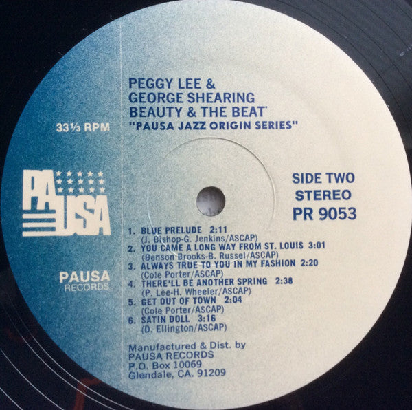 Peggy Lee - Beauty And The Beat!