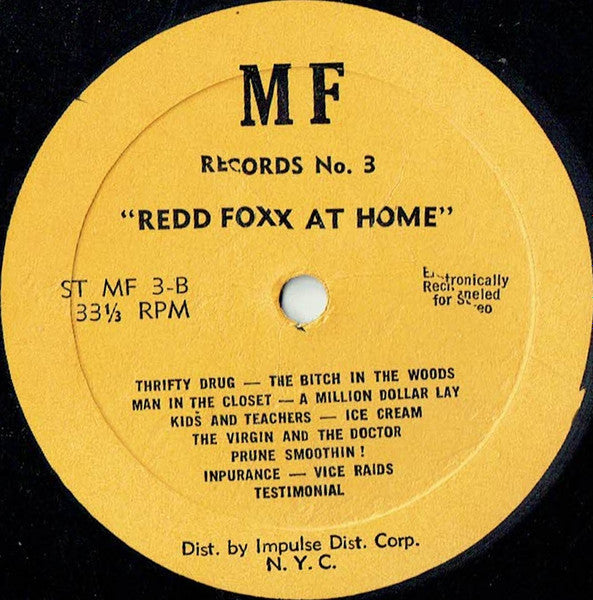 Redd Foxx At Home!