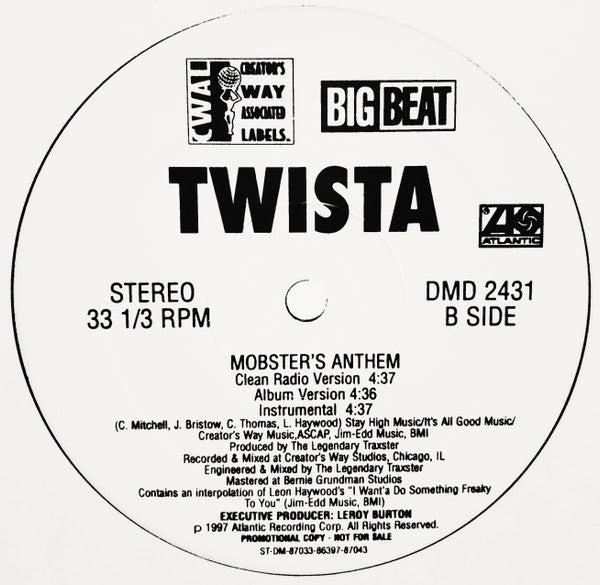 Twista - Get It Wet / Mobster's Anthem
