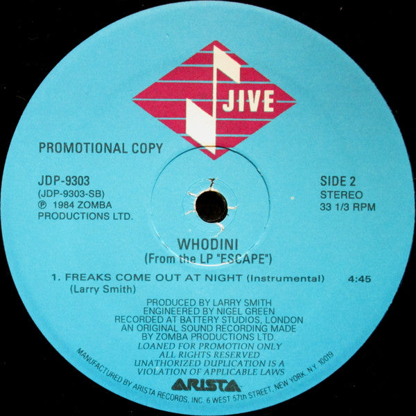 Whodini - Freaks Come Out At Night