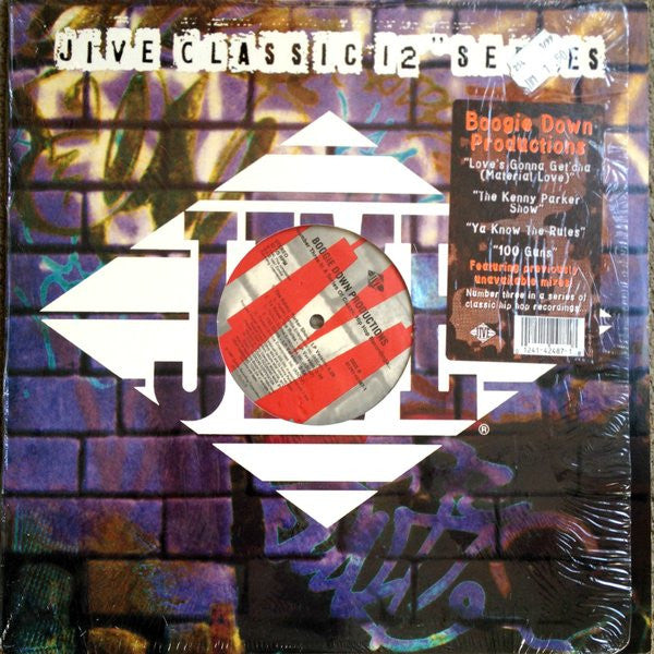 Boogie Down Productions - Love's Gonna Get'cha (Material Love) / The Kenny Parker Show / Ya Know The Rules / 100 Guns