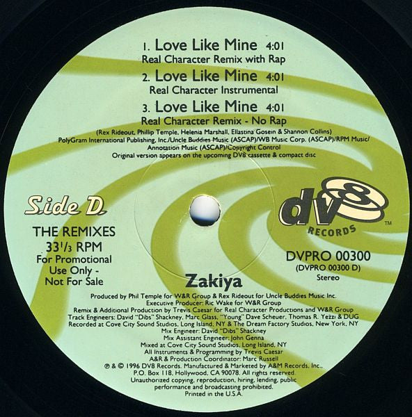 Zakiya - Love Like Mine