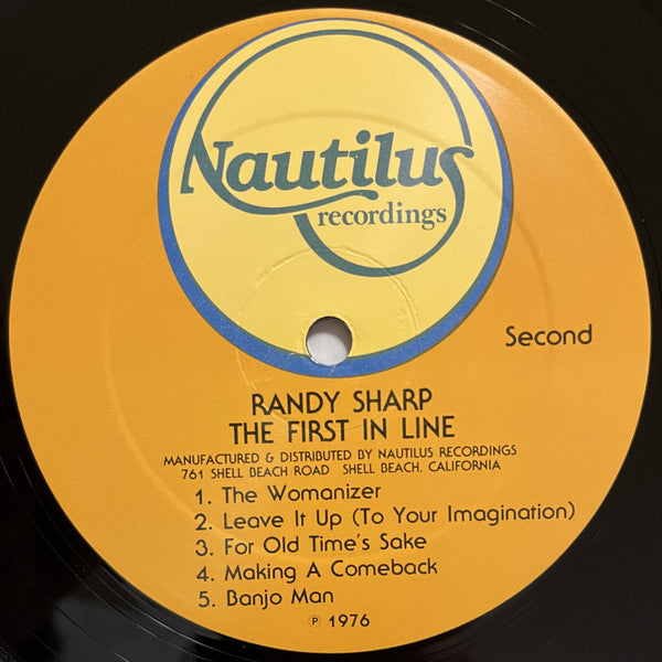 Randy Sharp - First In Line