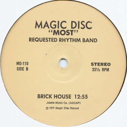 Most Requested Rhythm Band - Got To Give It Up / Brick House