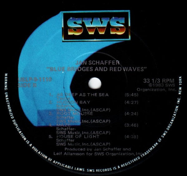 Blue Bridges And Red Waves